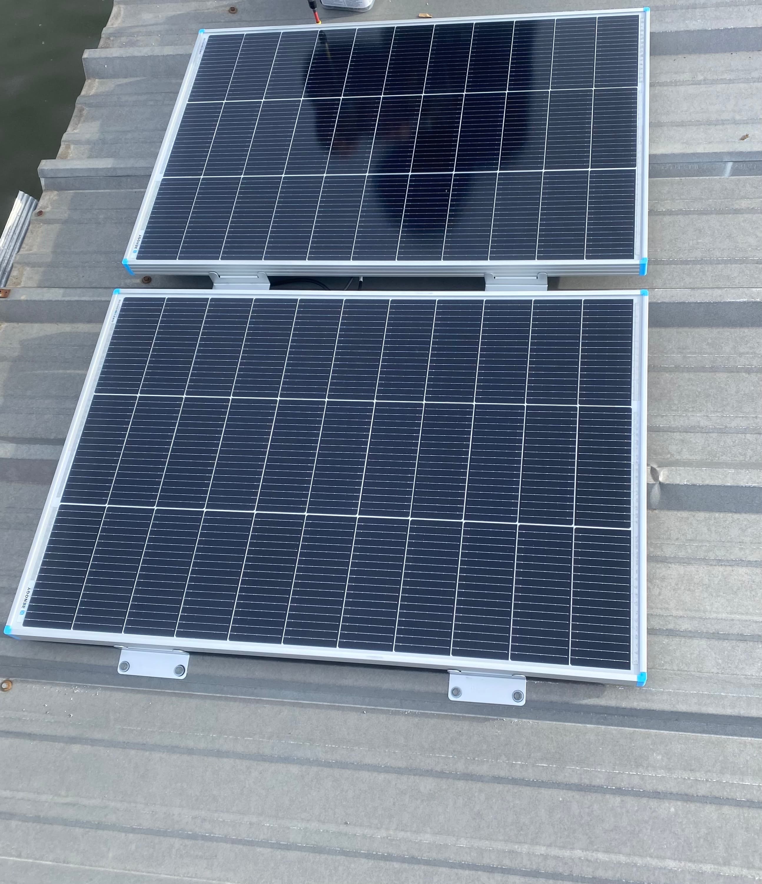 Electrical service project completed by Be A Light Electric